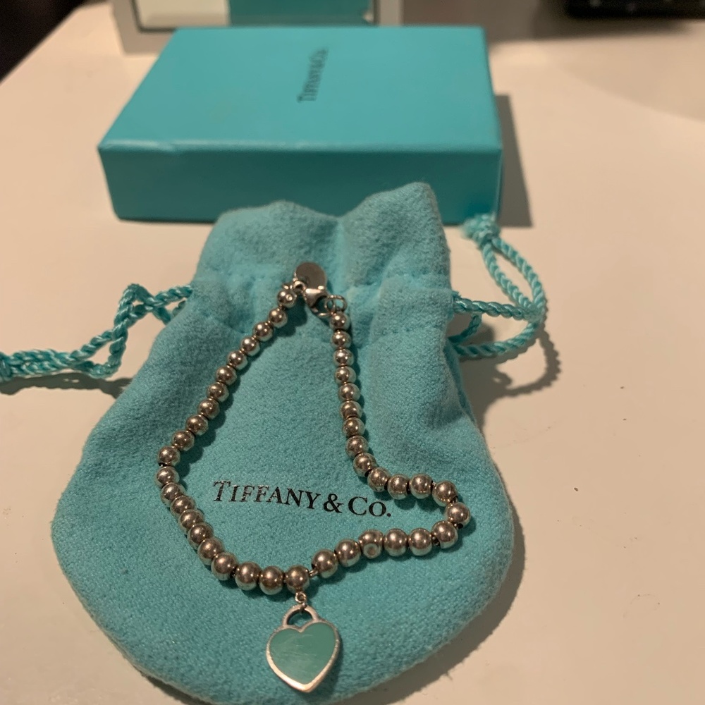 Tiffany's blue heart bracelet